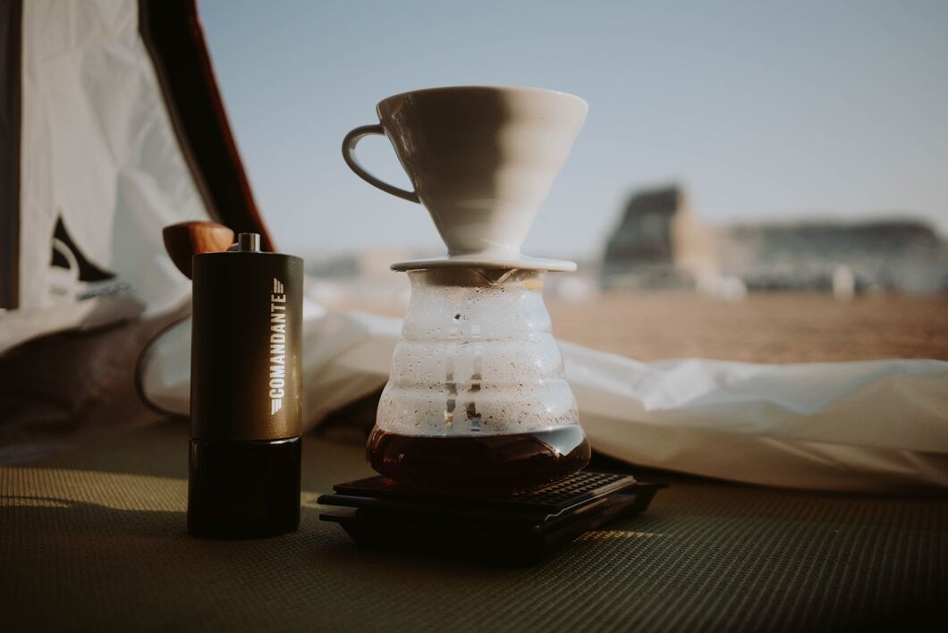 BrewPress portable coffee experience